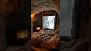 Blizzards and Tornadoes: Is a Fireplace the Best Choice? #relax #relaxationtime  #cyclones  #cozy