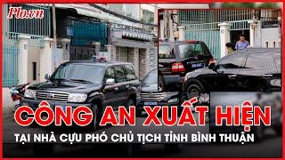 Xe của Bộ công an xuất hiện trước nhà ông Nguyễn Ngọc, cựu Phó Chủ tịch tỉnh Bình Thuận - PLO