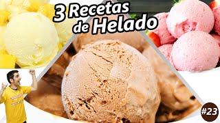 3 VERY DELICIOUS HOMEMADE ICE CREAMS  | Top 3 EASY RECIPES # 23 Ice Cream, Snow, or Dessert