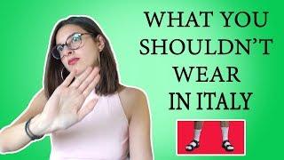 What tourists shouldn't wear in Italy! - Italian dress code from a local