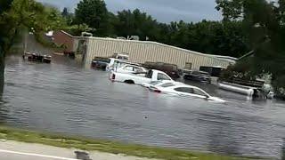 Iowa spencer Battered by flooding