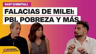 Falacias de Milei: PBI, Pobreza y Más | Con María O'Donnell y Tenembaum en #540º