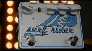 SolidGoldFX Surf Rider III Reverb Effect Pedal Demo