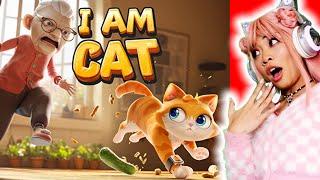 PLAYING I AM CAT! VR Game