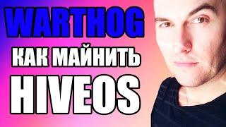 Warthog WART Майнинг на Видеокартах и Процессорах в HiveOS (для новичков)