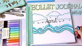 PLAN WITH ME - April 2018 Bullet Journal Setup | SoCraftastic