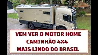 MOTOR HOME CAMINHÃO 4x4 MODELO TRAILEMAR STRONGER (PARTE 1 - EXTERNO)