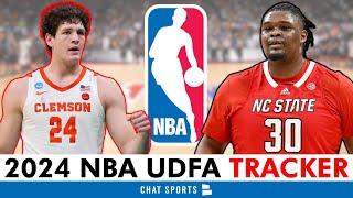 NBA UDFA Tracker: Top 15 Undrafted Free Agent Signings After 2024 NBA Draft Ft. DJ Burns
