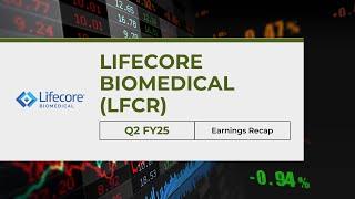 Lifecore Biomedical (LFCR) Q2 FY25 Earnings Recap: Revenue Beats & Growth Strategies