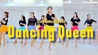 Dancing Queen Line Dance l Absolute Beginner l 댄싱퀸 라인댄스 l Linedancequeen l Junghye Yoon