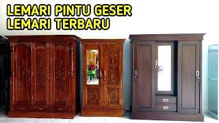 Desain Lemari Sliding 2 Pintu !! Lemari Pakaian PINTU GESER!! Rian Mebel