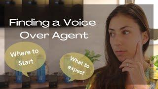 Finding a Voice Over Agent