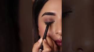 Golden Smokey Eye Makeup Routine | #shorts | Faces Canada