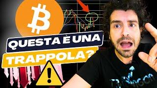 BITCOIN: QUESTO RIMBALZO È UNA TRAPPOLA! I 3 LIVELLI CHIAVE DI BITCOIN