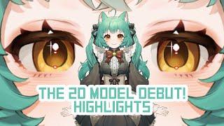 Magical Girl DM! Live2D Model Debut Highlights