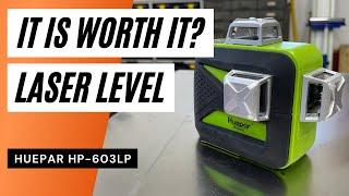 Cheap 3-way laser level - Huepar HP-603LP | Best cheap laser level