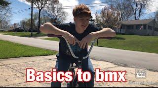 Basics to bmx with Brendan Sinclair (Tutorial)