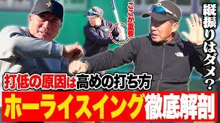 【ホーライスイングを大解剖】ポイントは〇〇の使い方‼︎大谷翔平の打撃にもヒントあり！蓬莱昭彦の打撃論に迫る！！