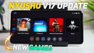 NEW NYUSHU EMULATOR ANDROID - V17 UPDATE | PLAY PC & Console Games On Android - Full Setup