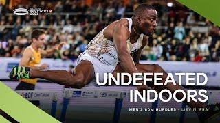 Holloway supreme in men's 60m hurdles | World Indoor Tour 2023