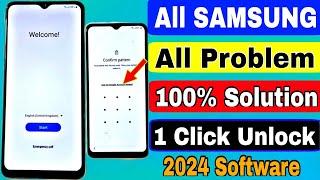 All Samsung FRP Bypass 2024, Samsung Google Lock Remove Android 12/13/14 New Software 1 click Unlock
