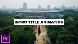 ULTIMATE TITLE PRESET for Intro