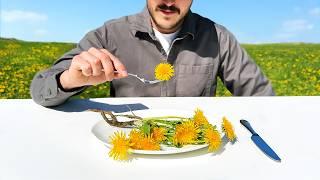 I tested 3 ways to eat dandelions