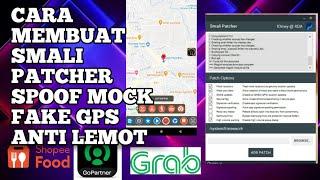 cara membuat smali patcher fake gps no opsi shopee,grab ,gojek
