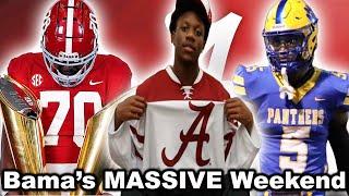 Alabama Football News: Alabama PUSHING For MAJOR Win From Top 25 Prospect | Bama Hosting HUGE Names