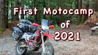 First Solo Motocamp of 2021 - Honda CRF250l