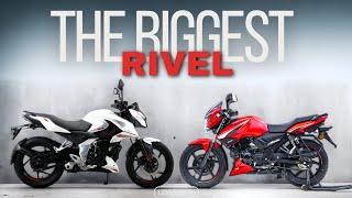 2023 New Bajaj Pulsar N150 vs New TVS Apache RTR 160 2v ! Which one is better?