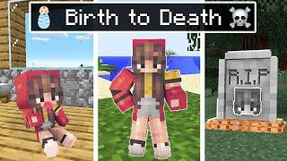 Ekta's BIRTH to DEATH In Minecraft ft @AyushMore  (Hindi)