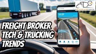 Stay Up To Date! Freight Broker, Trucking & Tech