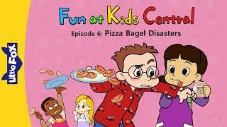 Fun at Kids Central 6 | Pizza Bagel Disasters | School | Little Fox | Bedtime Stories