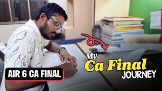 How I got AIR 6 in CA Finals??? | Ankush Chirimar