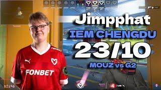 CS2 POV MOUZ Jimpphat (23/10) vs G2 (Nuke) IEM Chengdu 2024 Semi-final