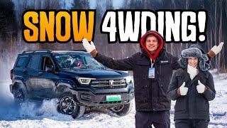 GWM offroad range TESTED in the snowy Changbai Mountains 