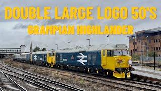 50007/49 Back in Large Logo! 'The Grampian Highlander'