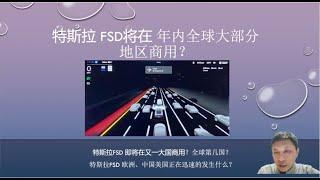 重磅，特斯拉FSD2025年全球商用？又一大国马上商用？特斯拉欧洲、美国、中国都有新闻！