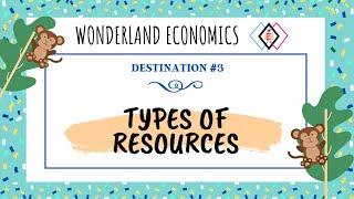 Types of Resources | Economics for Grades K-8