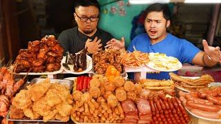 Insane Street Food MOUNTAIN sa Mandaue! Cebu Street Food BUFFET sa Kanto!