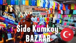 Side Kumköy Aktuelle Bazaar Tour Walk Promenade #side #antalya #turkey