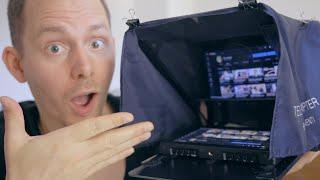 Direct Eye Contact on Remote Calls! How to build a Teleprompter Studio for under $200!