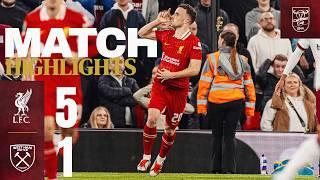 Jota, Salah & Gakpo score in FIVE goal win! | Liverpool 5-1 West Ham | Carabao Cup Highlights