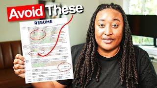 5 Resume Mistakes You Must Avoid When Applying For A Tech Job