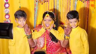 haldi ceremony  Behen ki haldi rasam | Sister shaadi vlog | Best haldi ceremony function