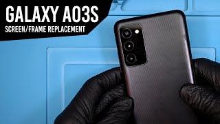 Galaxy A03s (A037U) Screen Replacement | Frame Swap | Teardown Guide