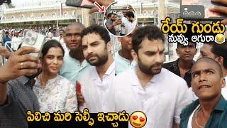 Vishwak Sen Hilarious Fun With His Fans At Tirumala | Gangas Of Godavari | Friday Culture