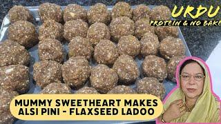 Alsi pini - Flaxseed Ladoo Recipe with Mummy Sweetheart