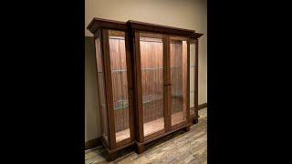 Walnut Display Cabinet Build